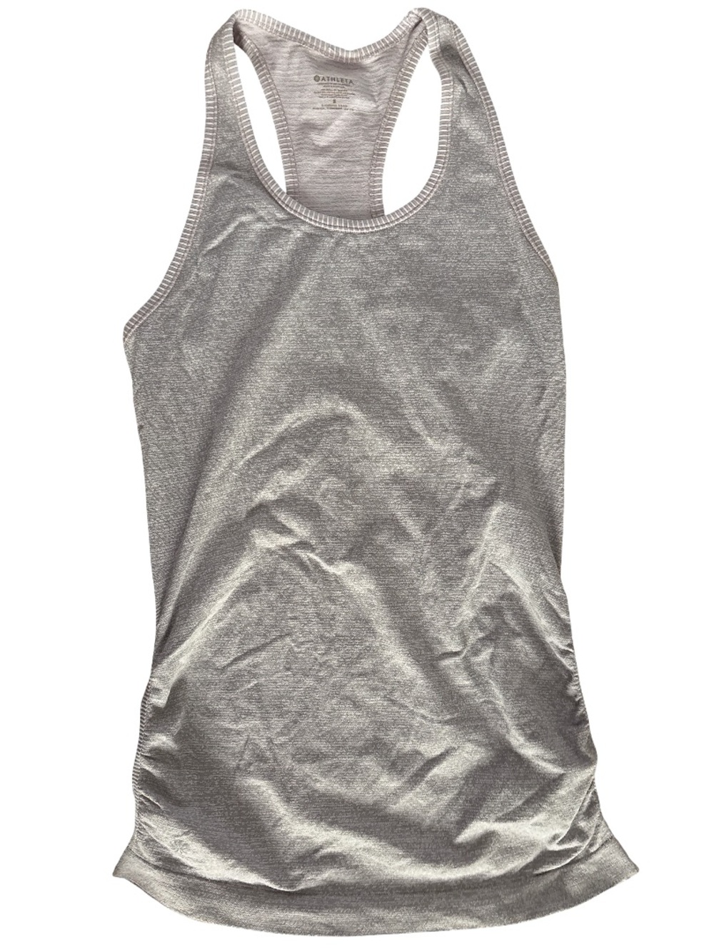Athleta Silver Heather Racerback Tank